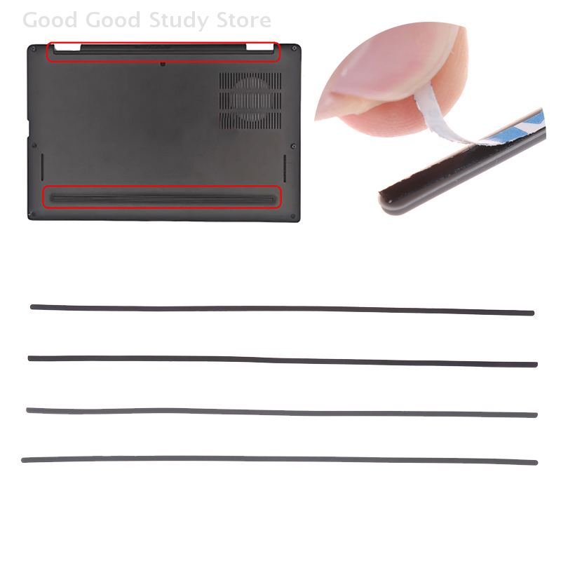Laptop Accessories Sleeve - 1/2Pcs Laptop Rubber Strips Computer DIY