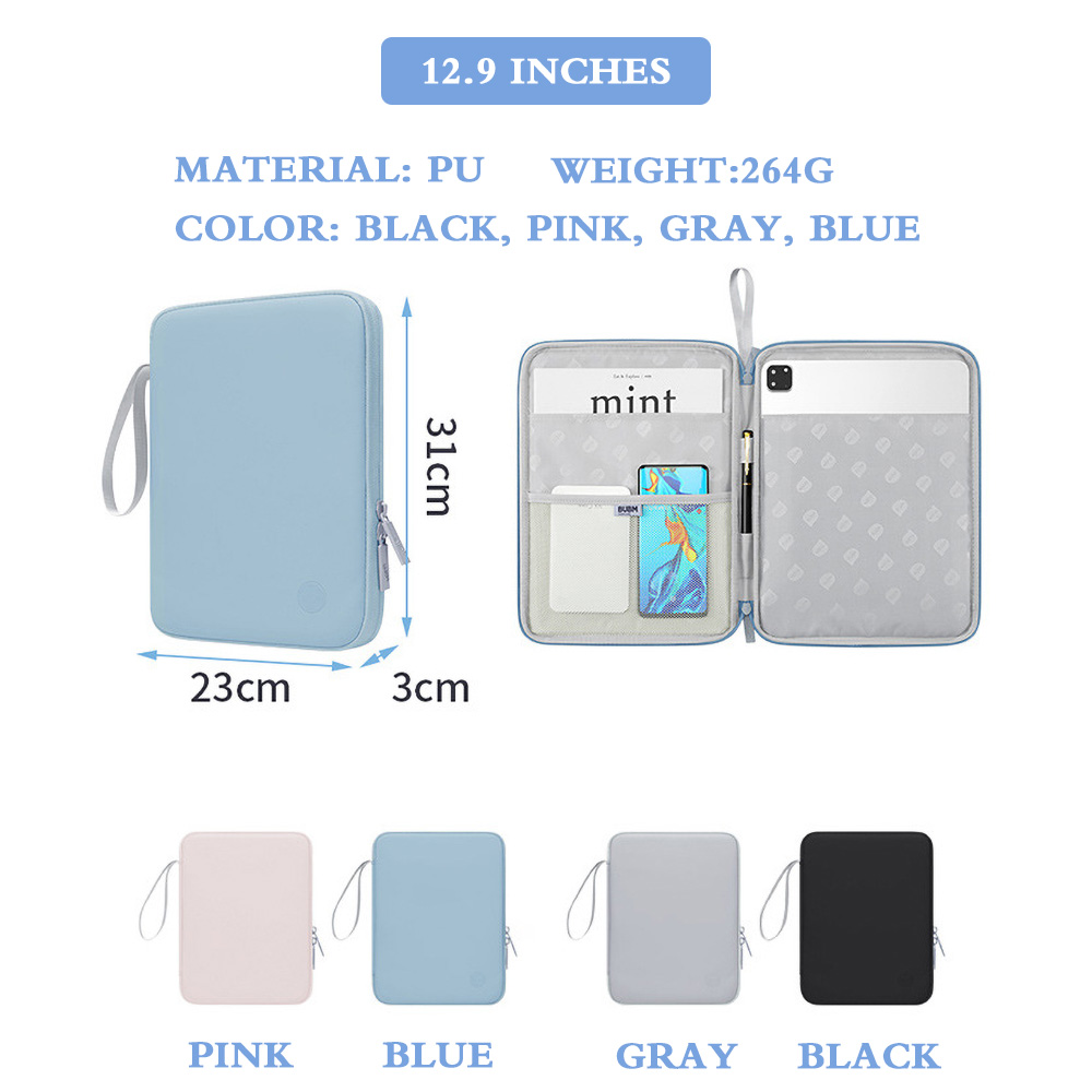 Laptop Accessories Sleeve - Multifunctional Waterproof Fabric Sleeve for iPad