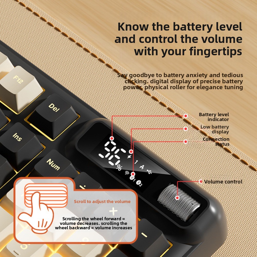 Bluetooth 2.4G Wireless/Wired  - Laptop Accessories Combo Set ulasan dan harga