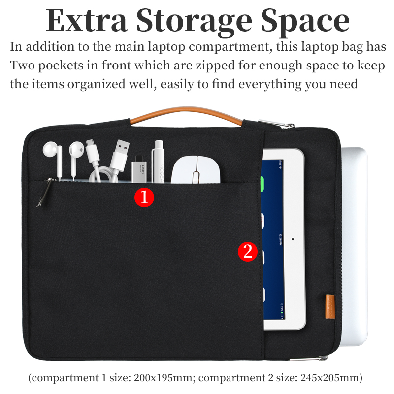 Laptop Sleeve Notebook Handbag - Laptop Accessories Sleeve ulasan dan harga